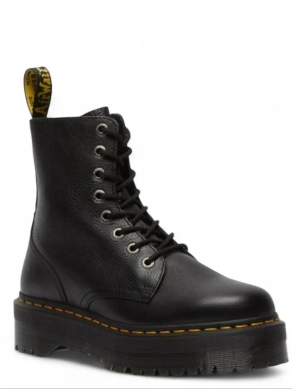 Dr. Martens Jadon Pisa Black Leather Boots
